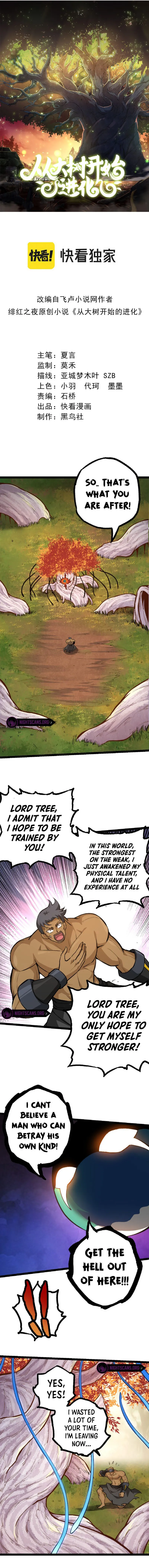 Read Evolution From a Tree Manga Online