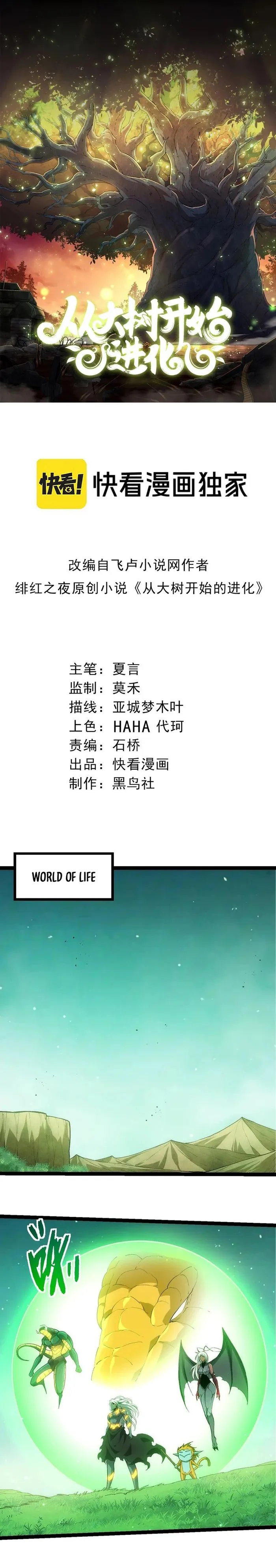 Read Evolution From a Tree Manga Online