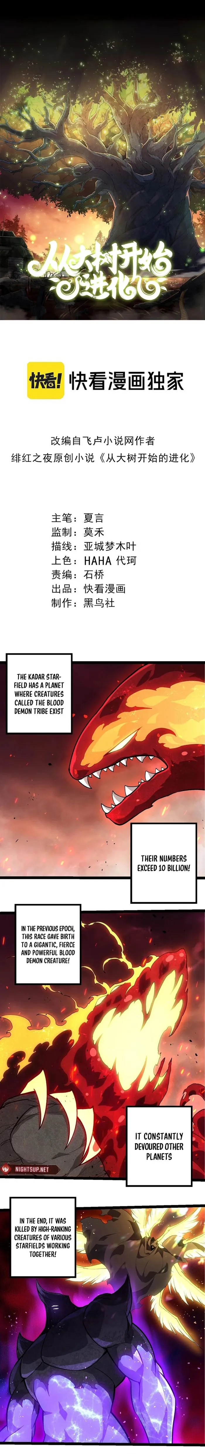 Read Evolution From a Tree Manga Online