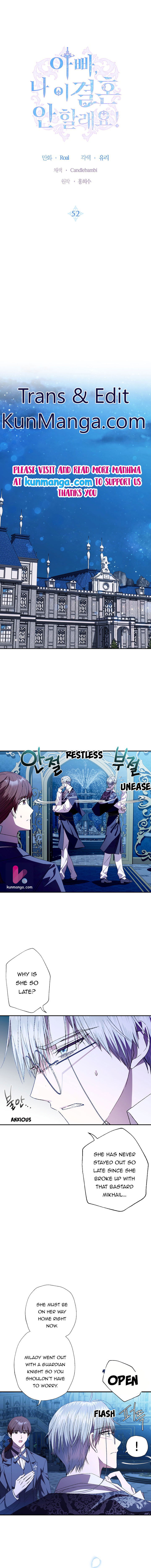 Read Father, I Don't Want this Marriage! Manga Online
