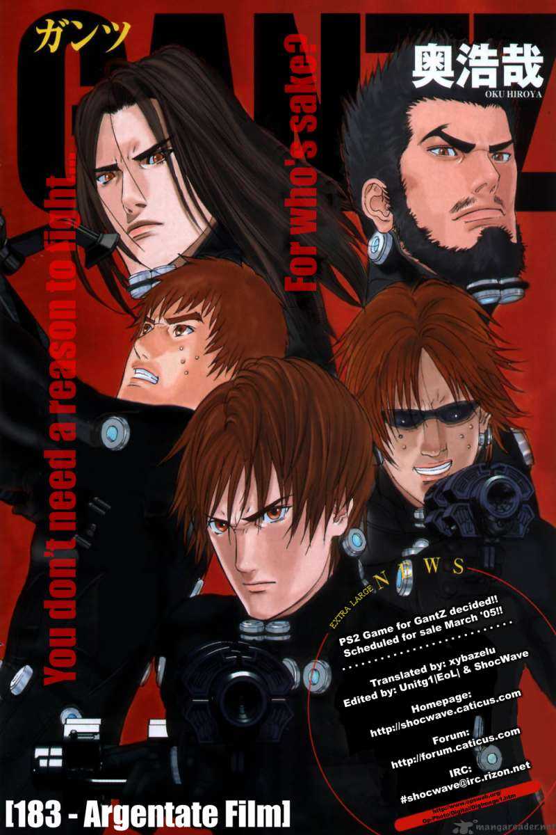 Read Gantz Manga Online