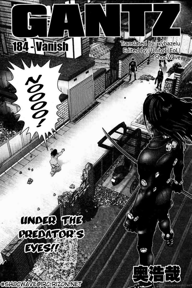 Read Gantz Manga Online