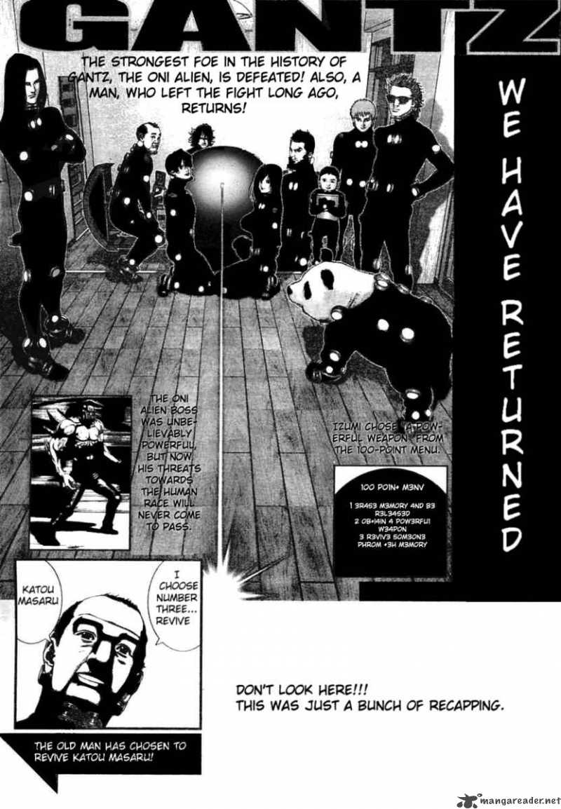 Read Gantz Manga Online