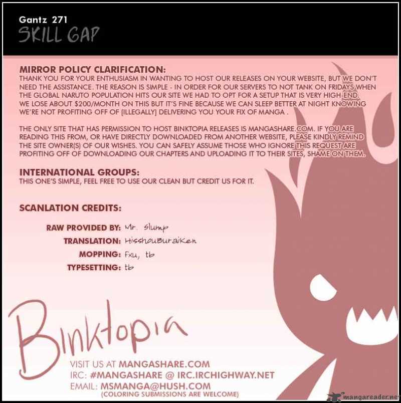 Read Gantz Manga Online