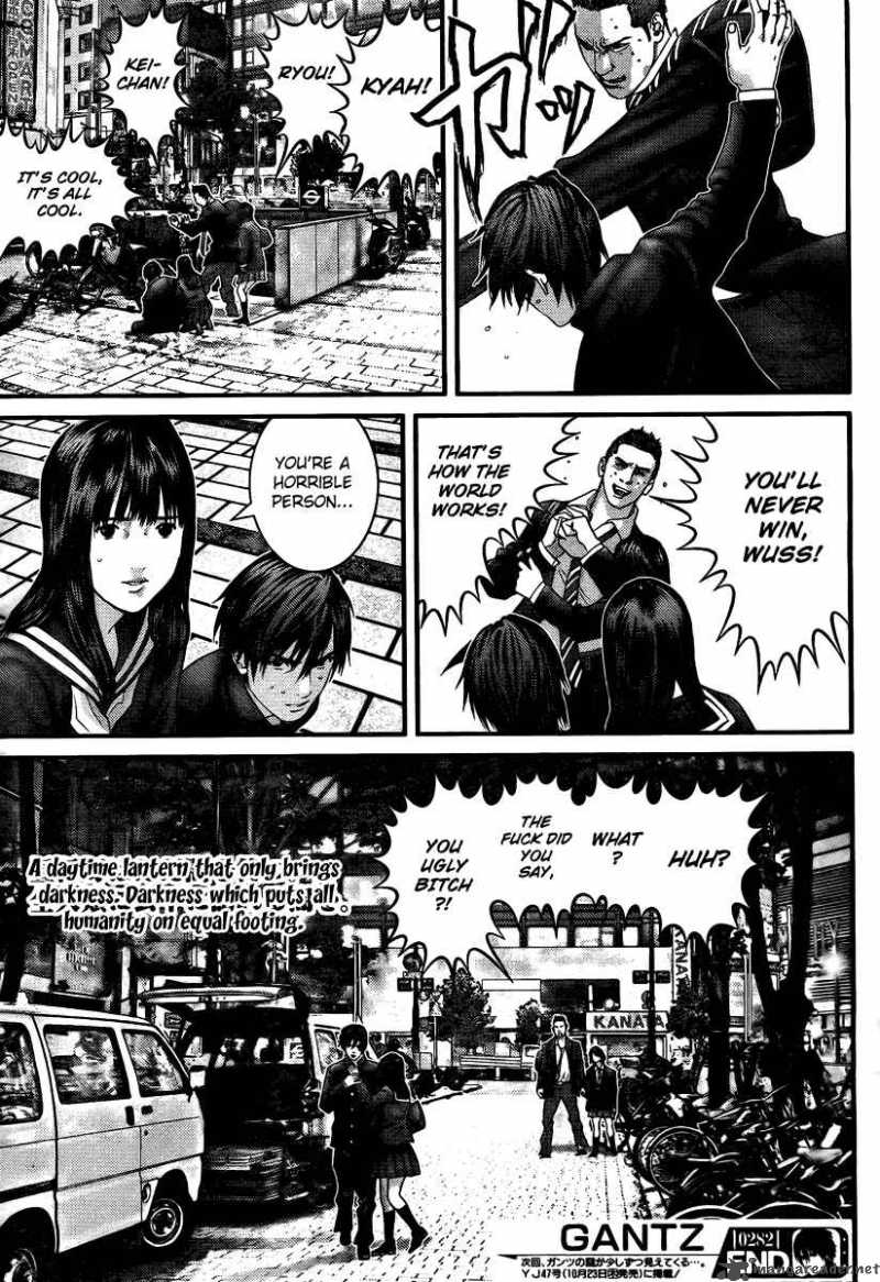 Read Gantz Manga Online