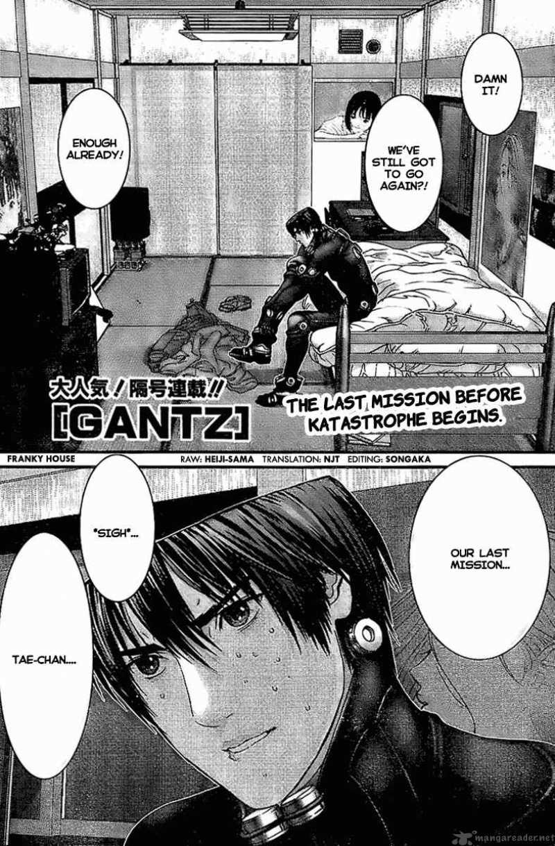 Read Gantz Manga Online