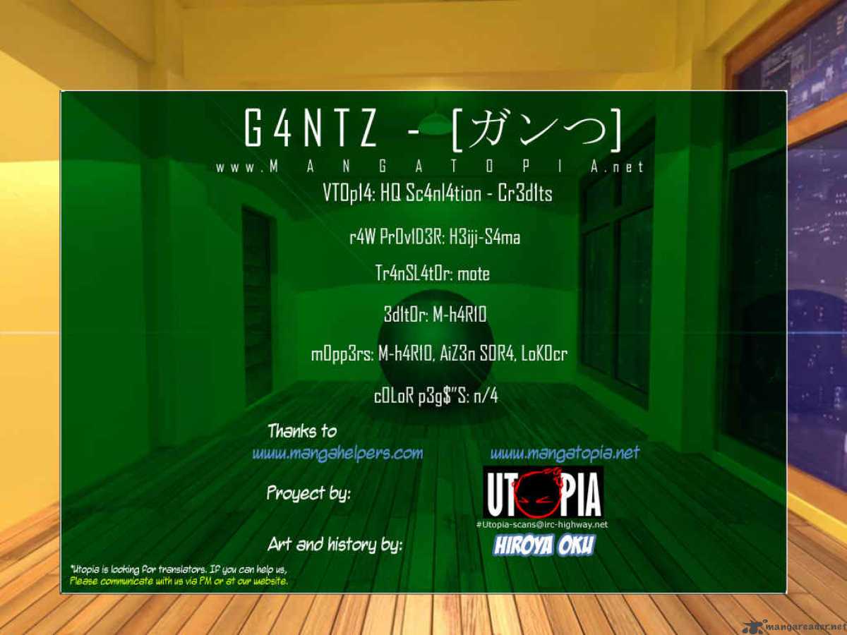Read Gantz Manga Online