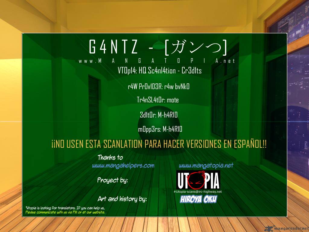 Read Gantz Manga Online
