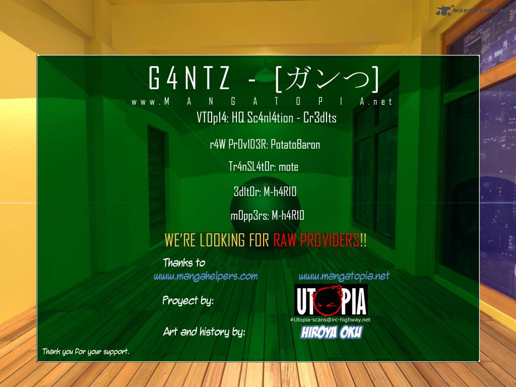Read Gantz Manga Online