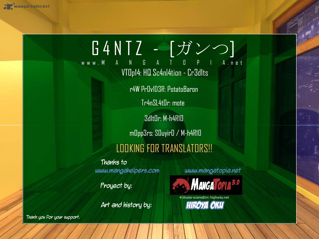 Read Gantz Manga Online
