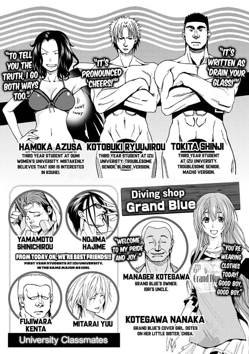 Read Grand Blue Manga Online