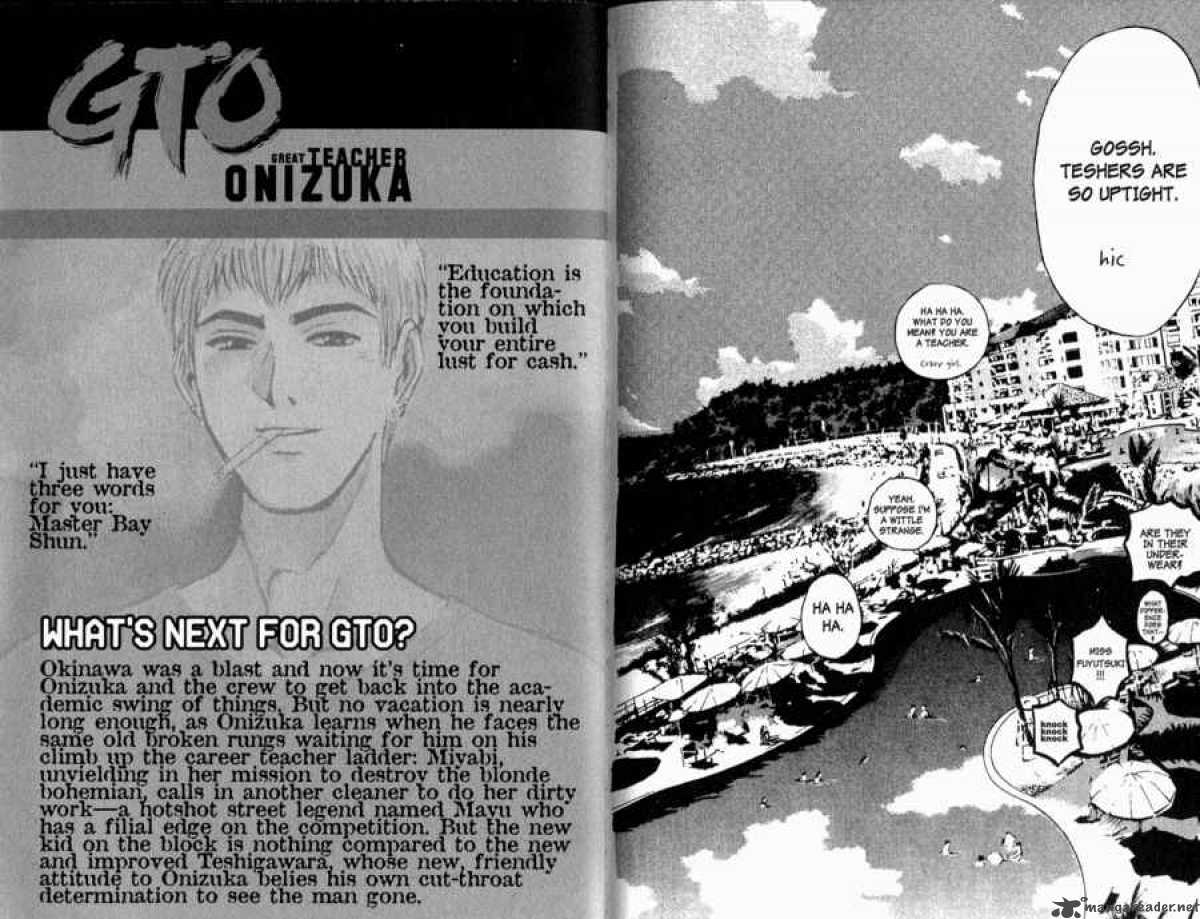 Read Great Teacher Onizuka Manga Online