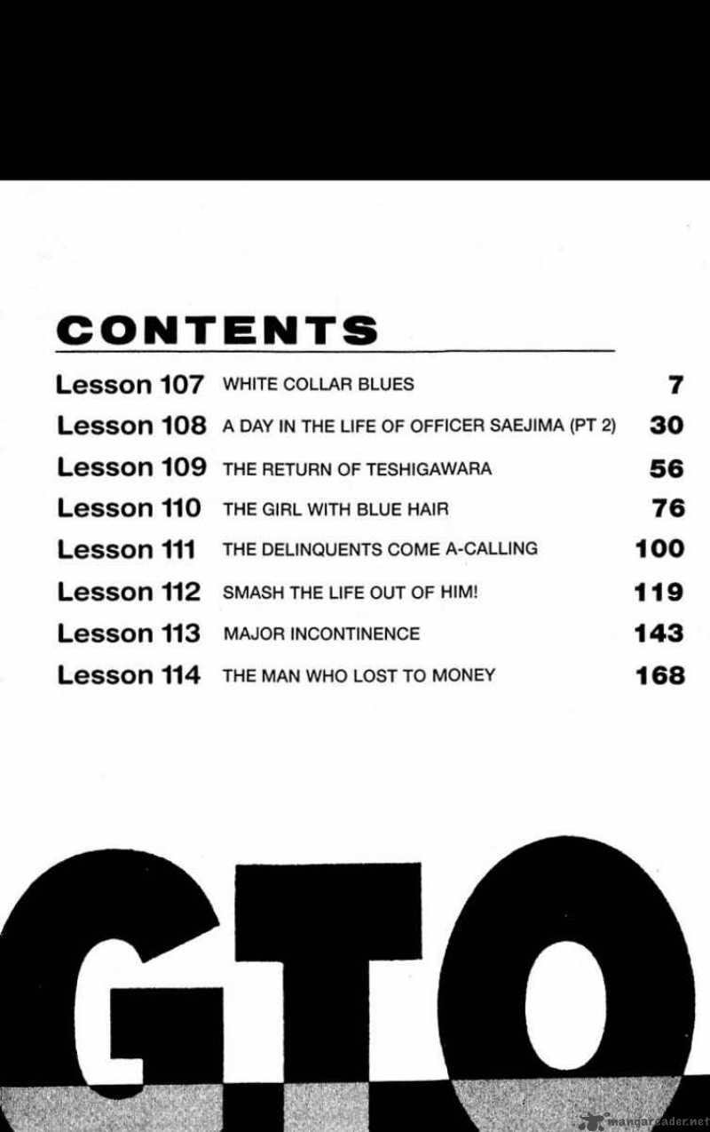 Read Great Teacher Onizuka Manga Online
