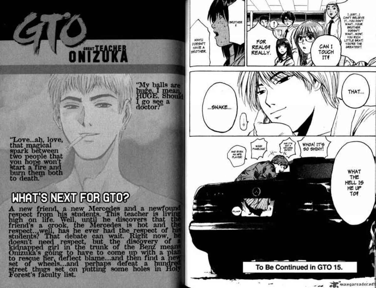 Read Great Teacher Onizuka Manga Online