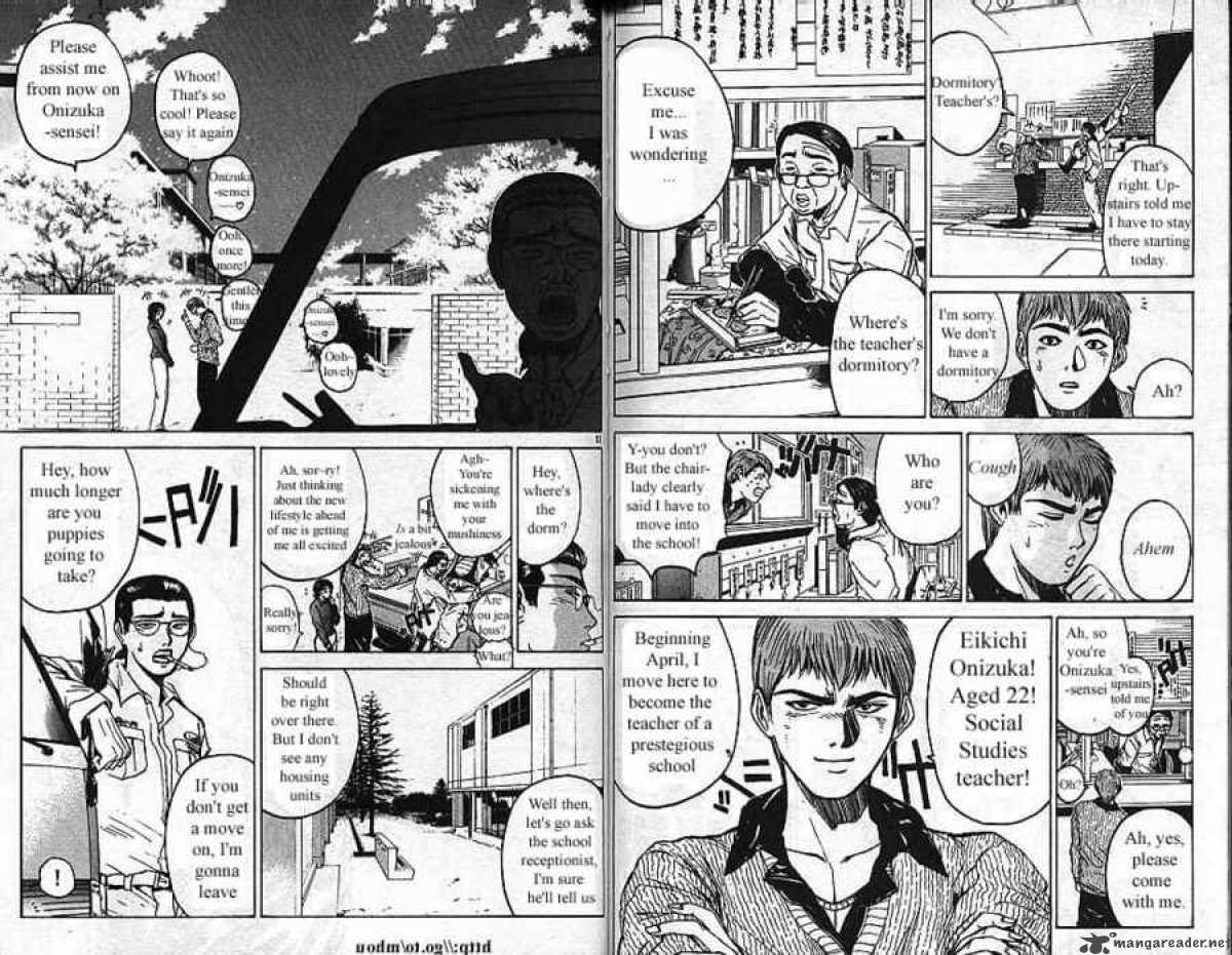 Read Great Teacher Onizuka Manga Online