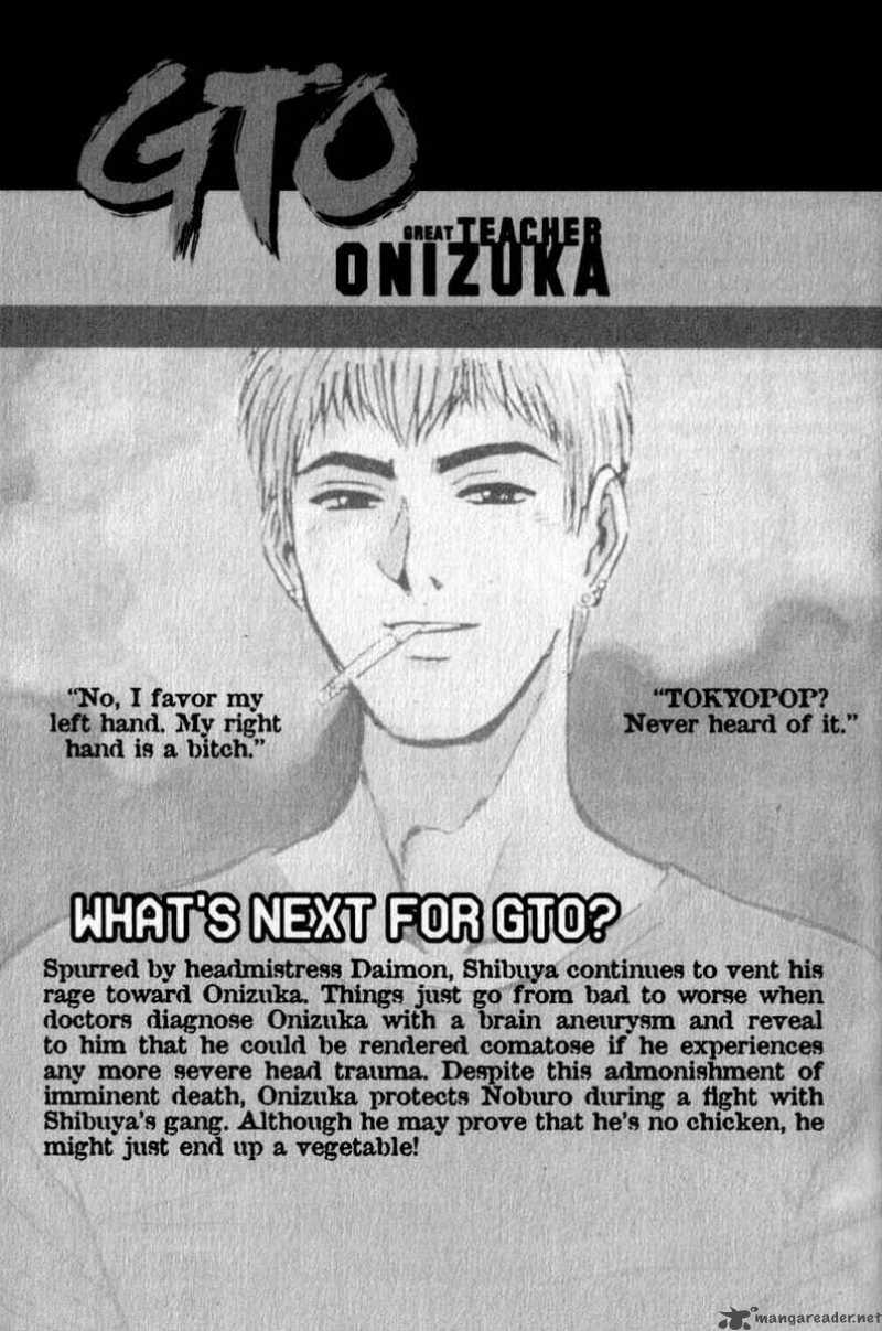 Read Great Teacher Onizuka Manga Online