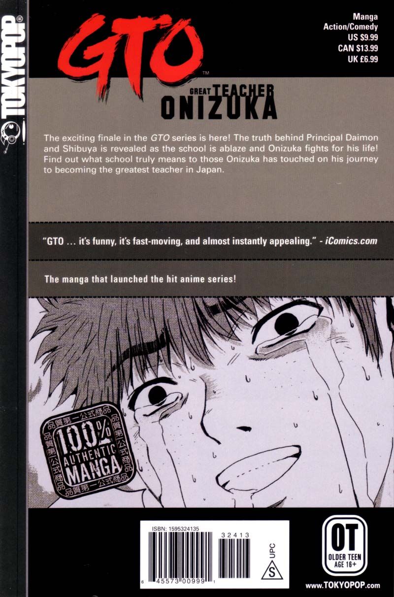 Read Great Teacher Onizuka Manga Online