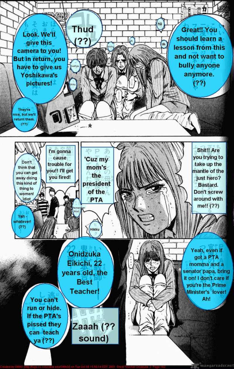 Read Great Teacher Onizuka Manga Online