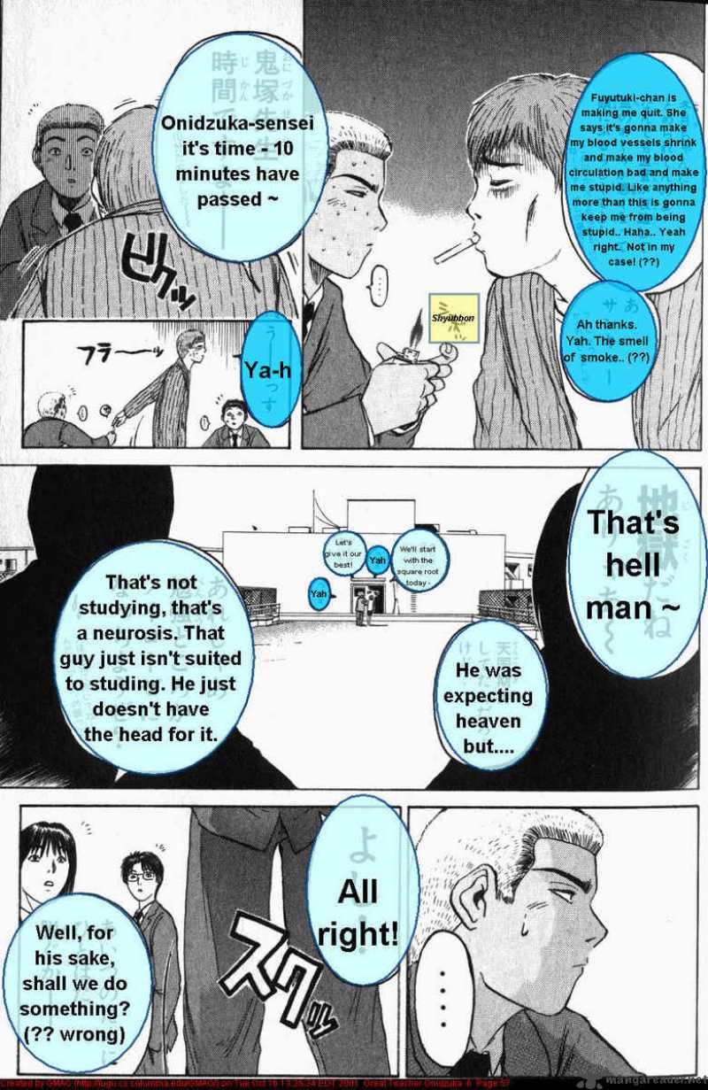 Read Great Teacher Onizuka Manga Online