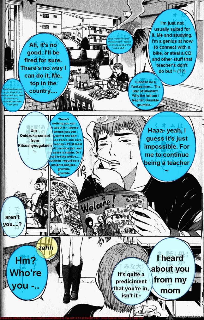 Read Great Teacher Onizuka Manga Online