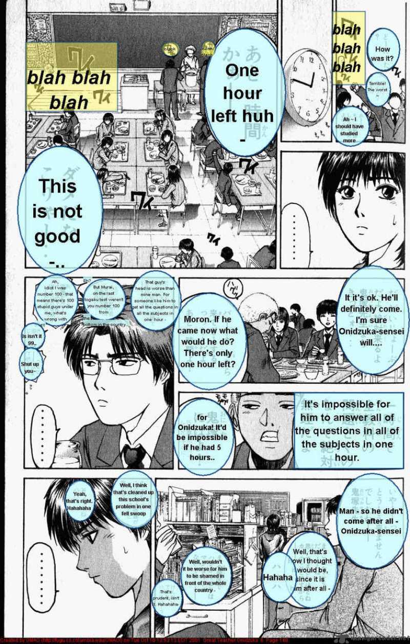 Read Great Teacher Onizuka Manga Online