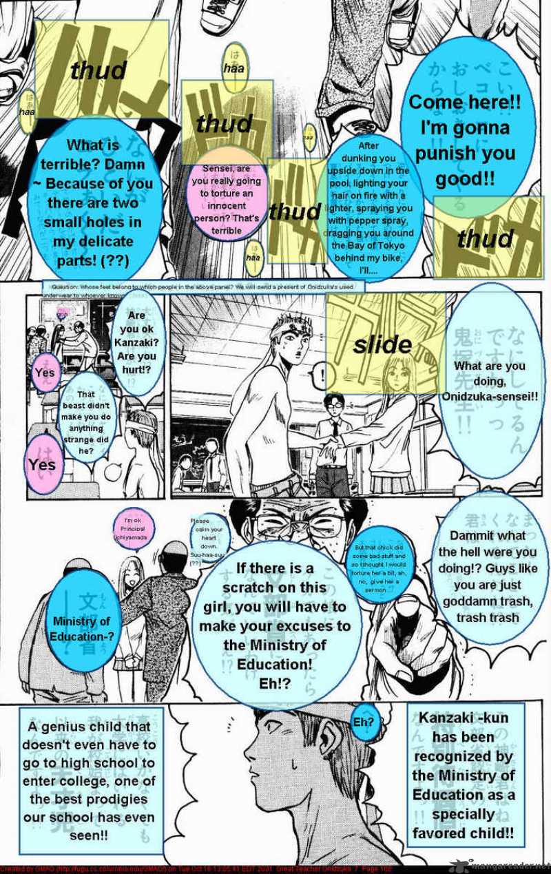 Read Great Teacher Onizuka Manga Online