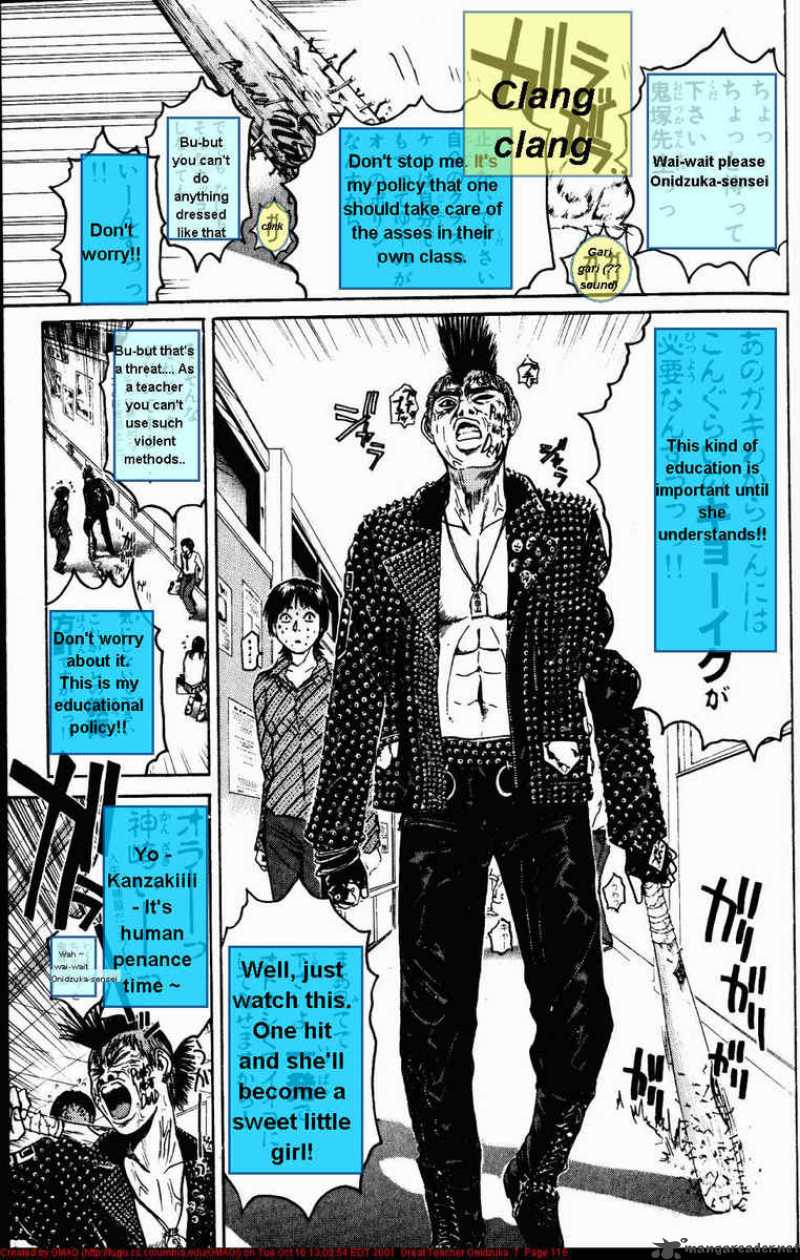 Read Great Teacher Onizuka Manga Online
