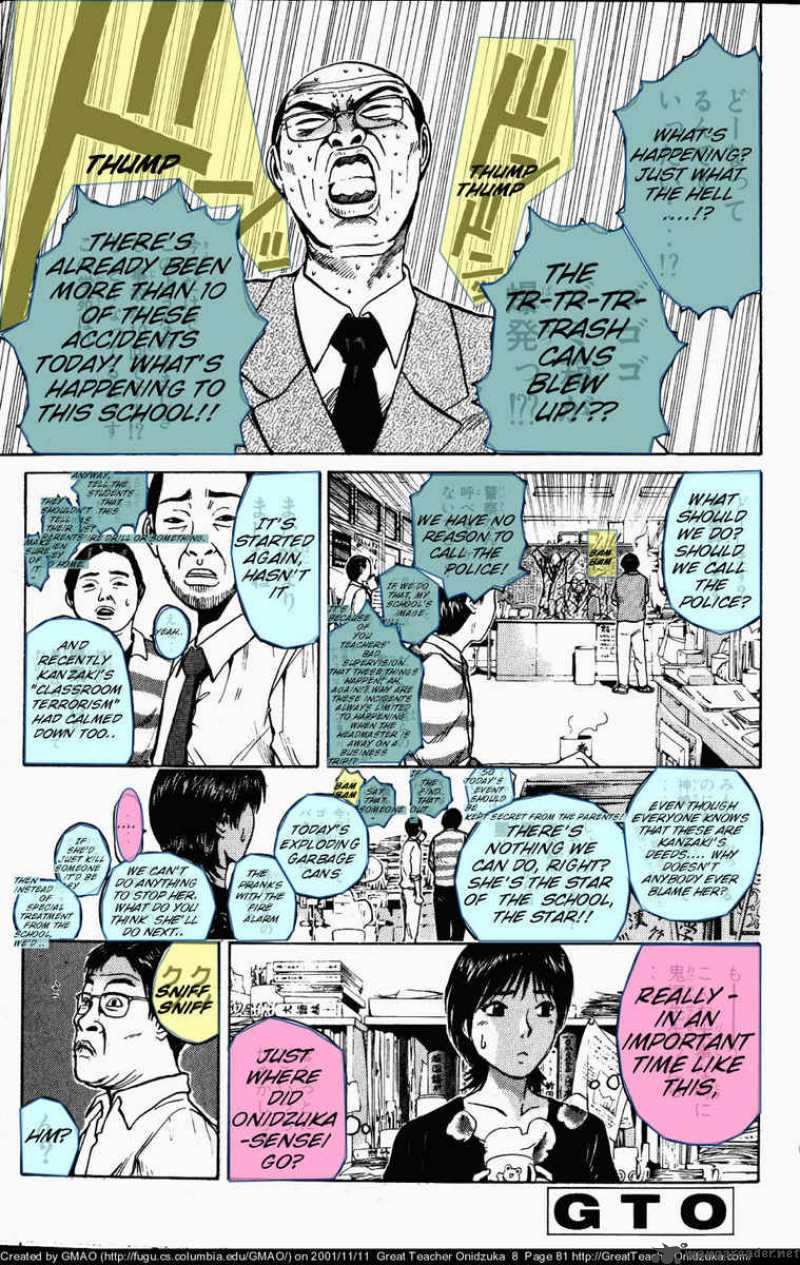 Read Great Teacher Onizuka Manga Online