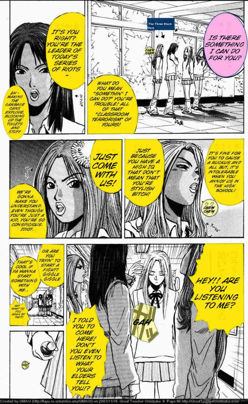 Read Great Teacher Onizuka Manga Online