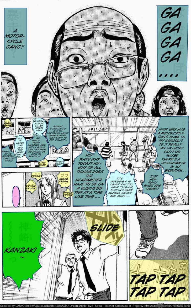 Read Great Teacher Onizuka Manga Online