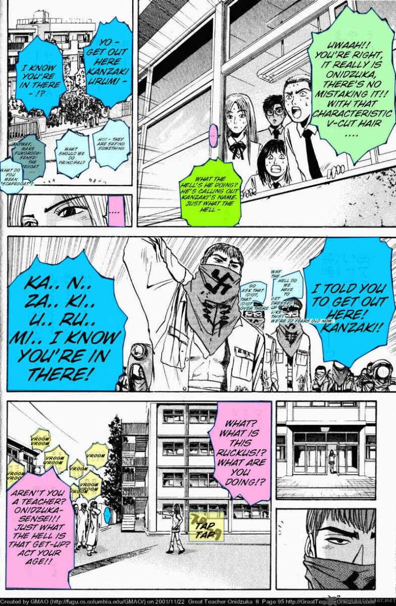Read Great Teacher Onizuka Manga Online
