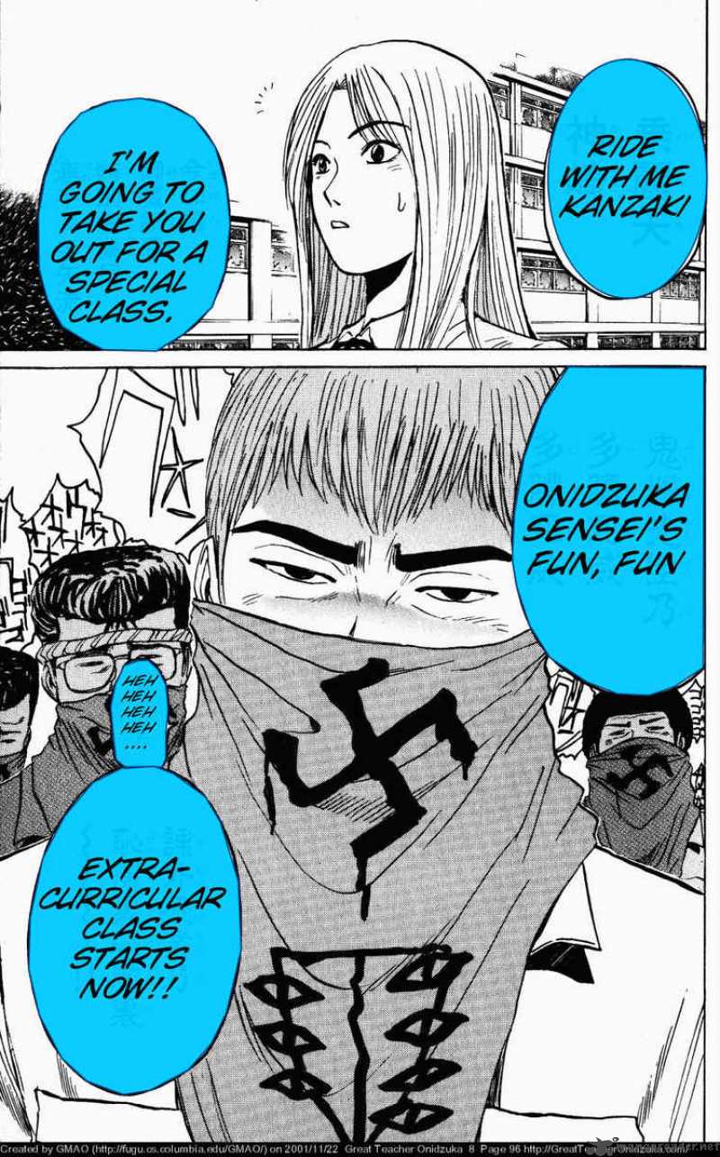 Read Great Teacher Onizuka Manga Online