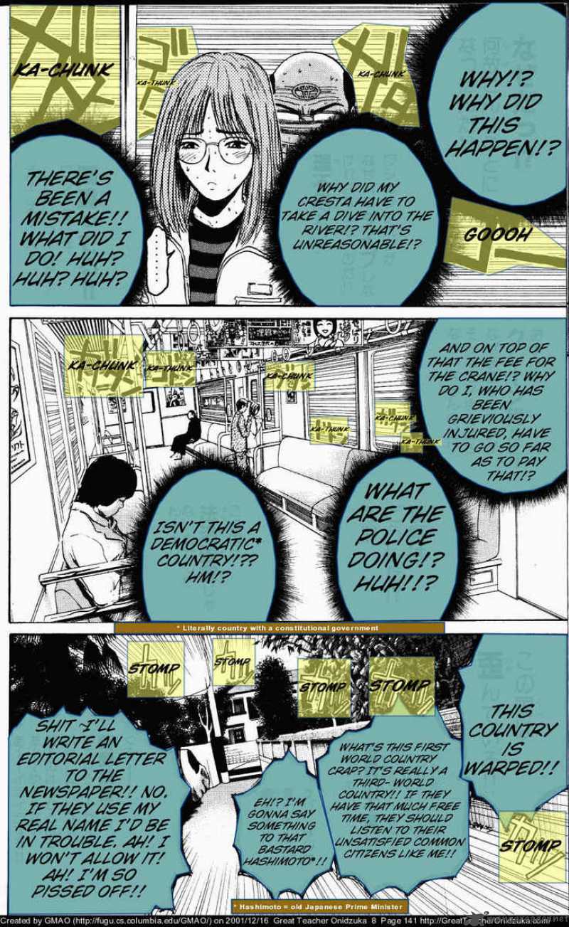 Read Great Teacher Onizuka Manga Online