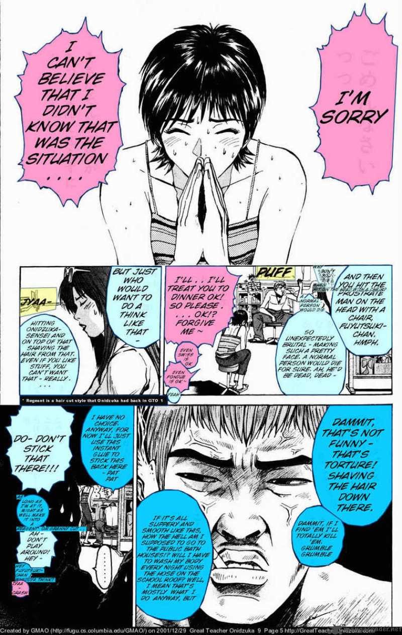 Read Great Teacher Onizuka Manga Online