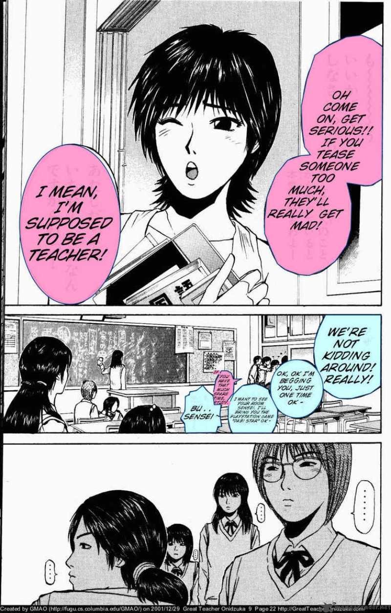 Read Great Teacher Onizuka Manga Online