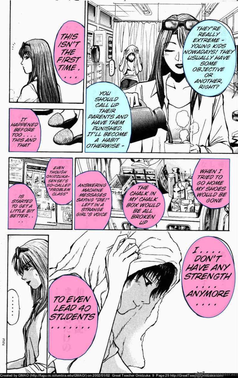 Read Great Teacher Onizuka Manga Online