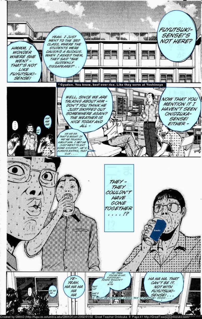 Read Great Teacher Onizuka Manga Online