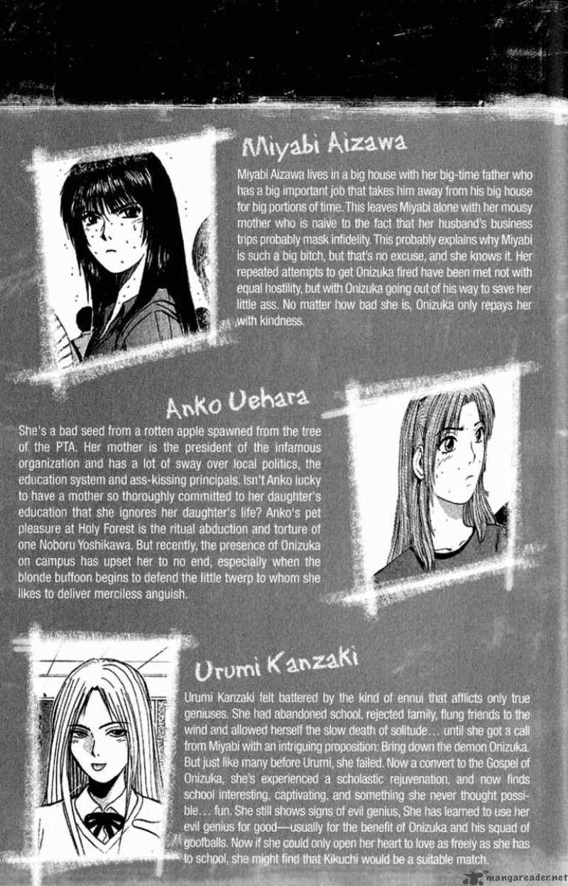 Read Great Teacher Onizuka Manga Online