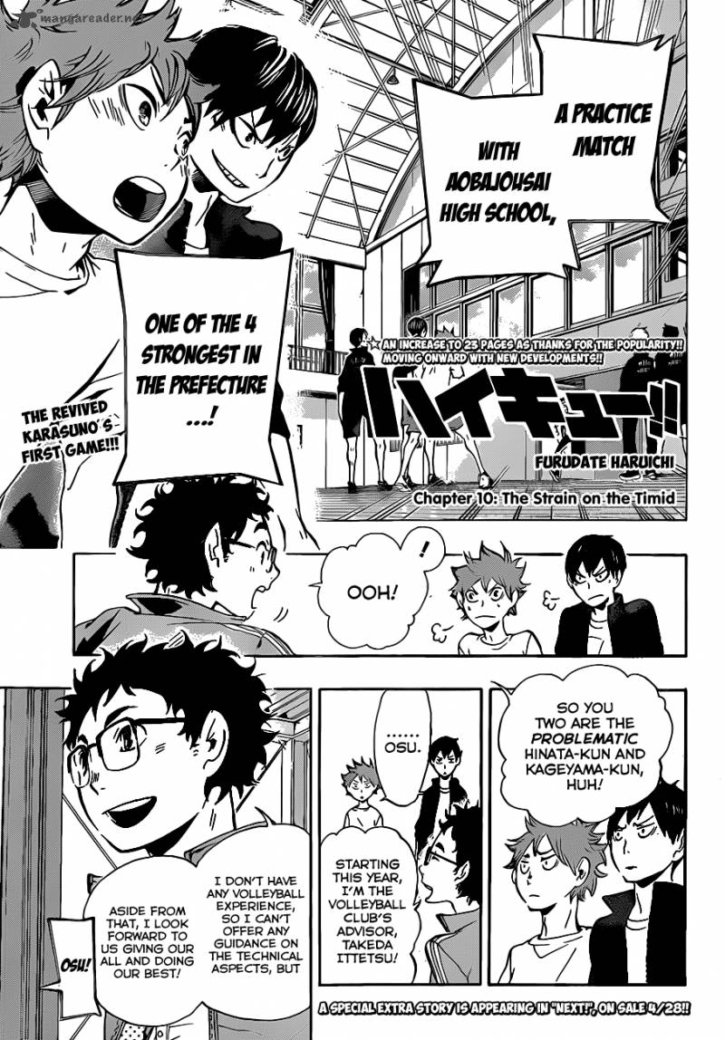 Read Haikyu!! Manga Online