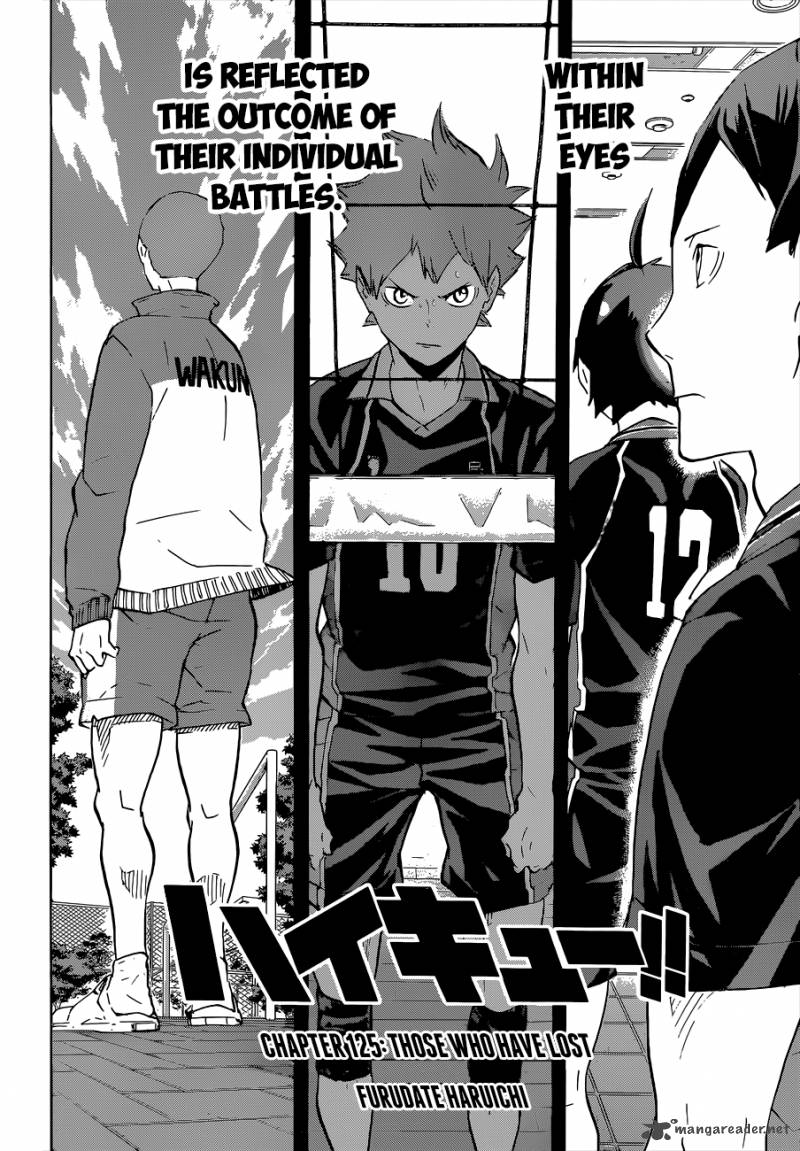 Read Haikyu!! Manga Online