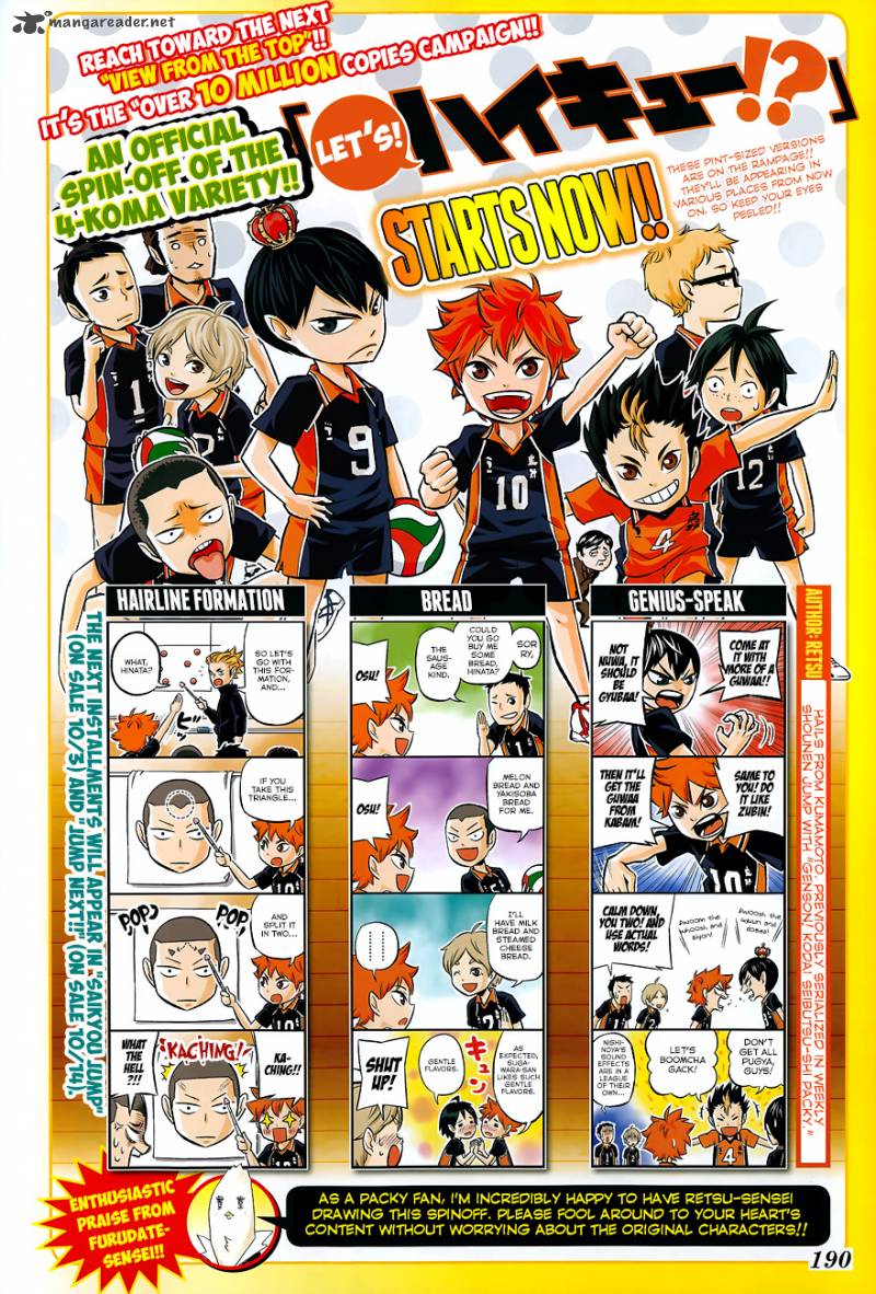 Read Haikyu!! Manga Online