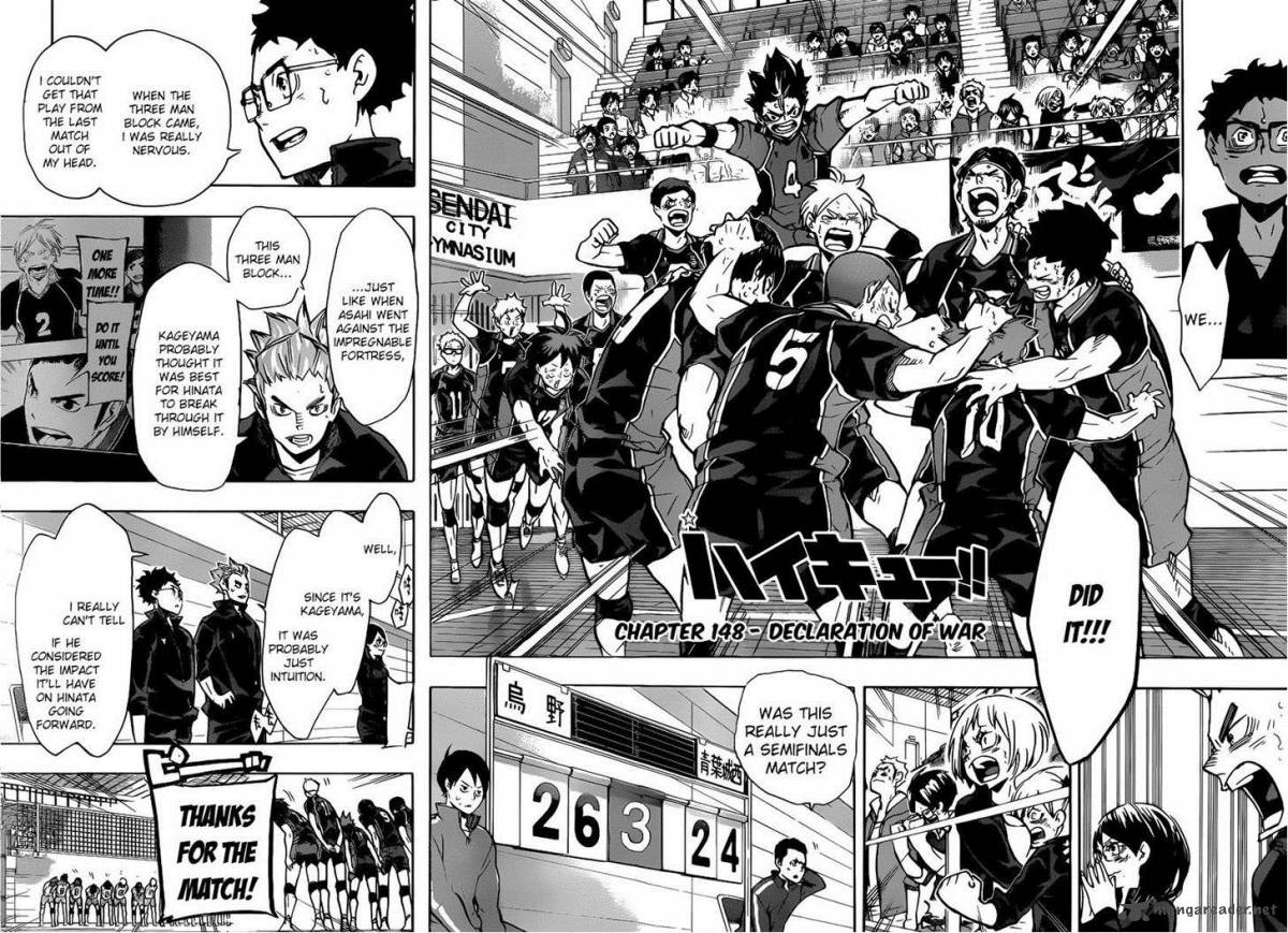 Read Haikyu!! Manga Online