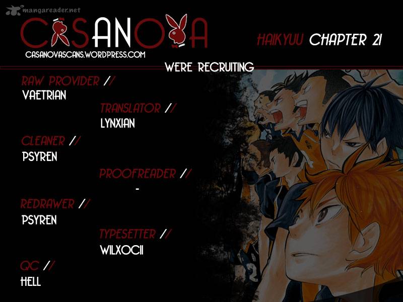 Read Haikyu!! Manga Online