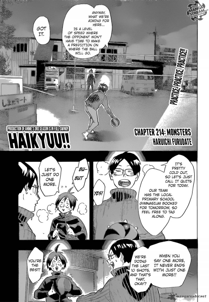 Read Haikyu!! Manga Online