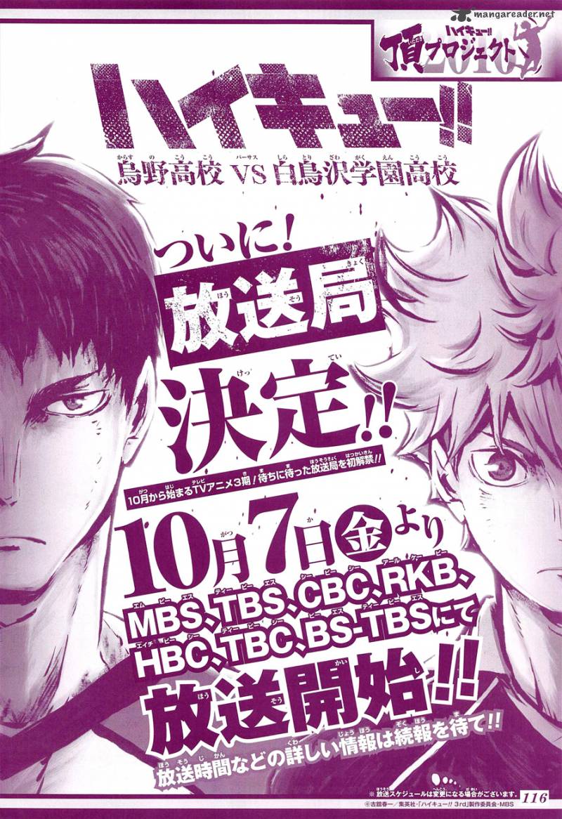 Read Haikyu!! Manga Online