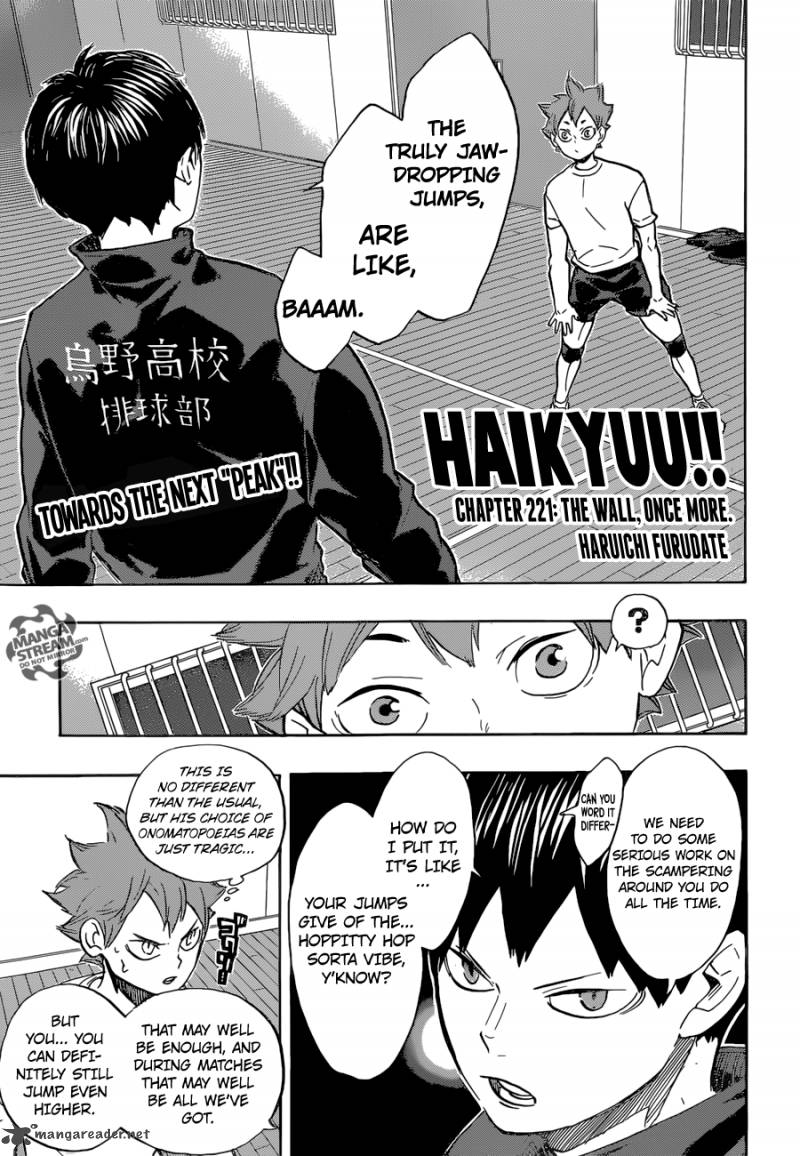 Read Haikyu!! Manga Online