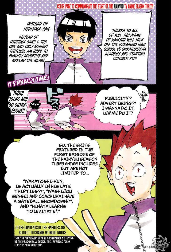 Read Haikyu!! Manga Online