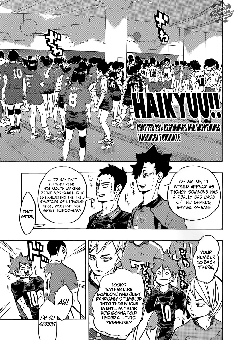 Read Haikyu!! Manga Online