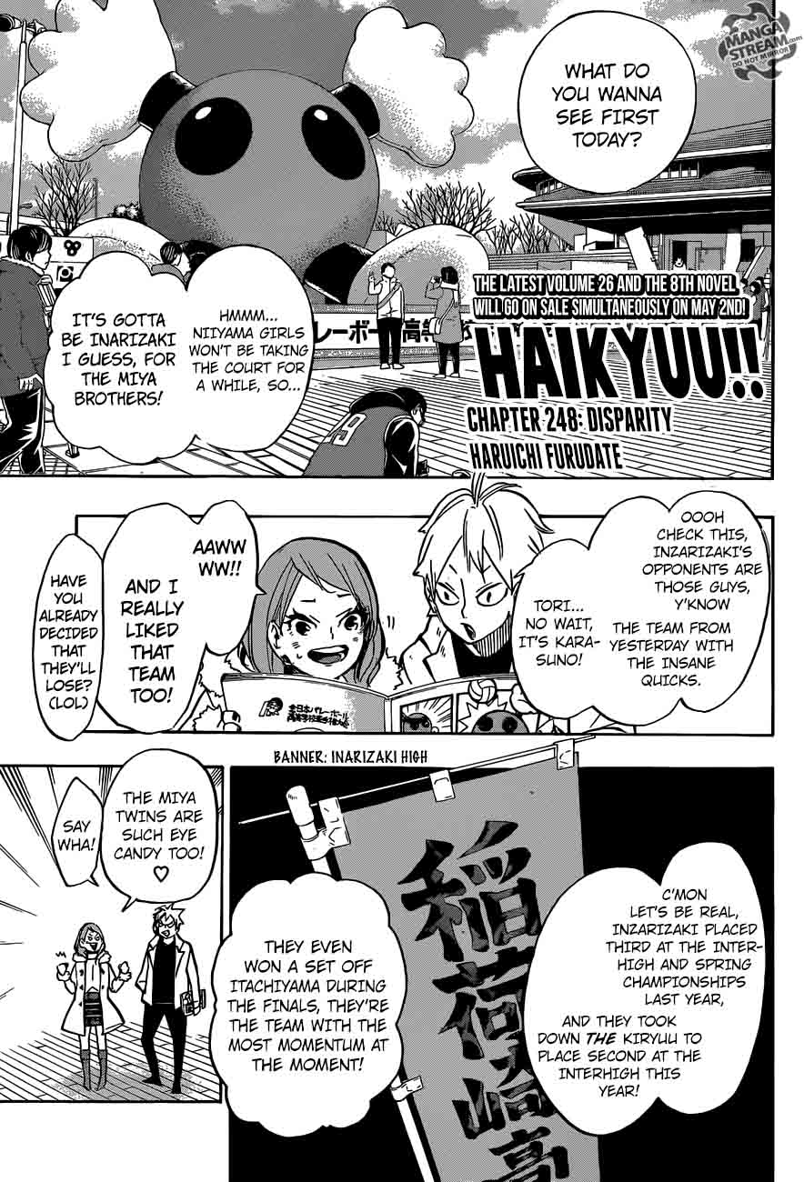 Read Haikyu!! Manga Online