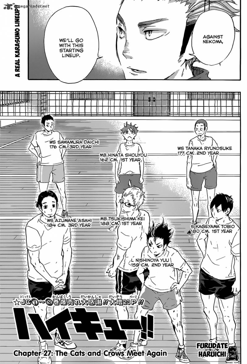 Read Haikyu!! Manga Online